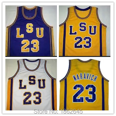 maravich lsu jersey