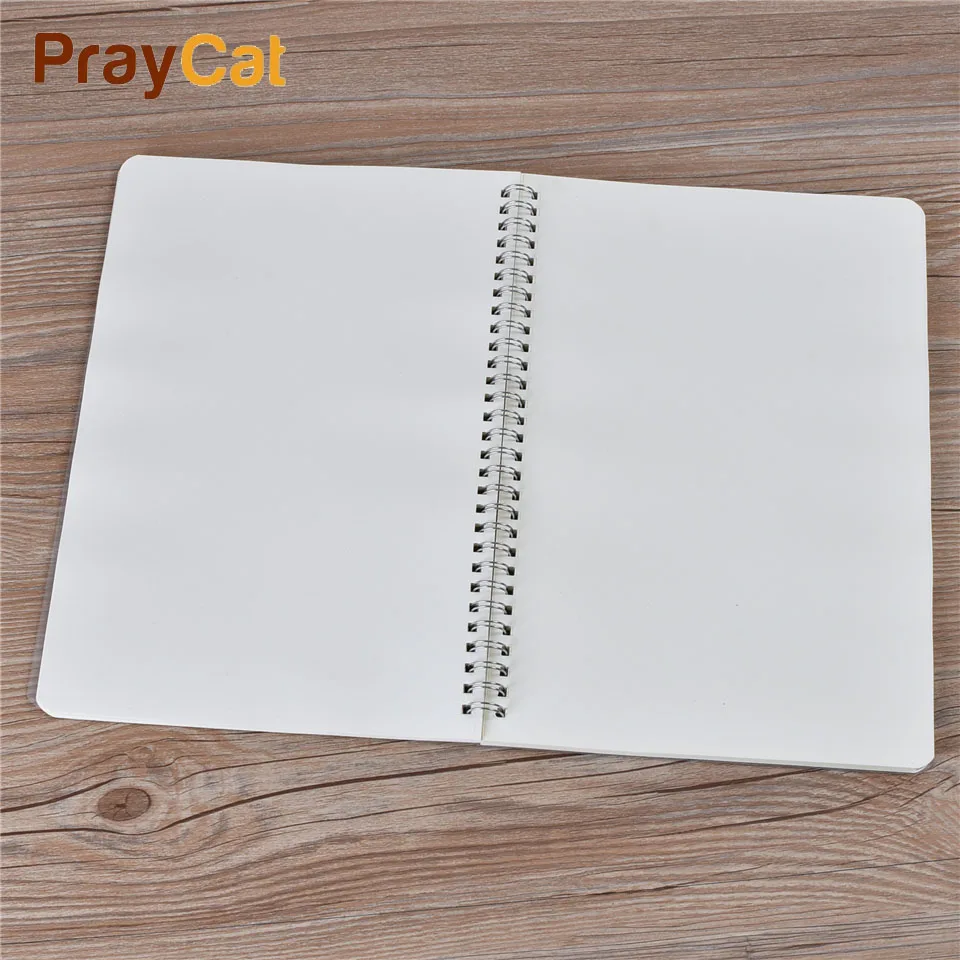 B5 Student Sketchbook Notebook Diary Stationery PP Coil Spiral Libretas