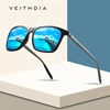 VEITHDIA marca Unisex Retro aluminio + TR90 cuadrado gafas de sol polarizadas lentes Vintage gafas accesorios gafas para hombres/mujeres ► Foto 1/6