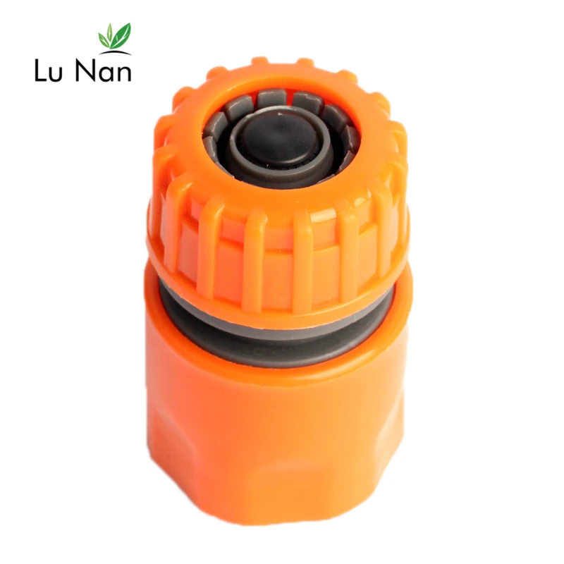 

ABS 1Pc 1/2'' Water Hose Quick Connectors Backflow-proof Irrigation Fast Joints Garden Watering Gun Pipe Accessories