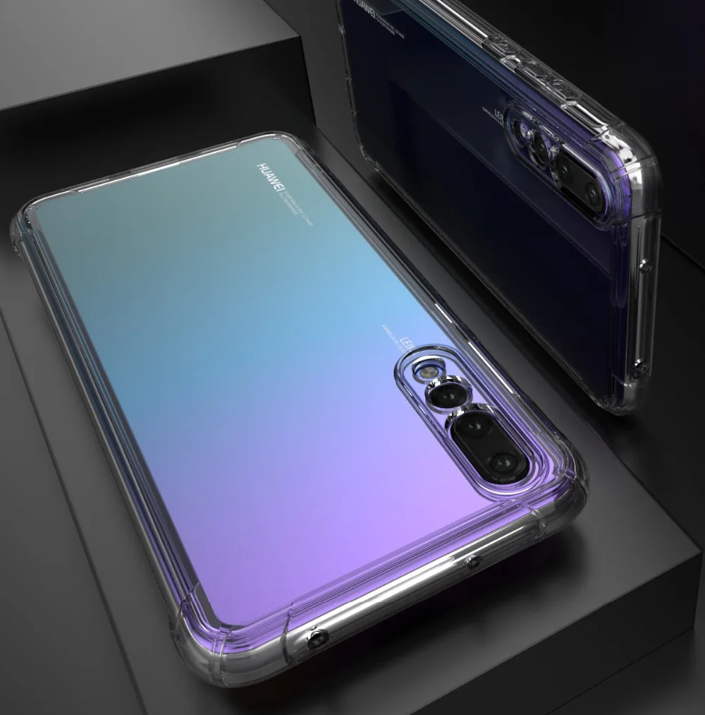 

Applicable to p20 airbag anti-fall mobile phone case soft p20 pro transparent TPU mobile phone case nova 3e shell