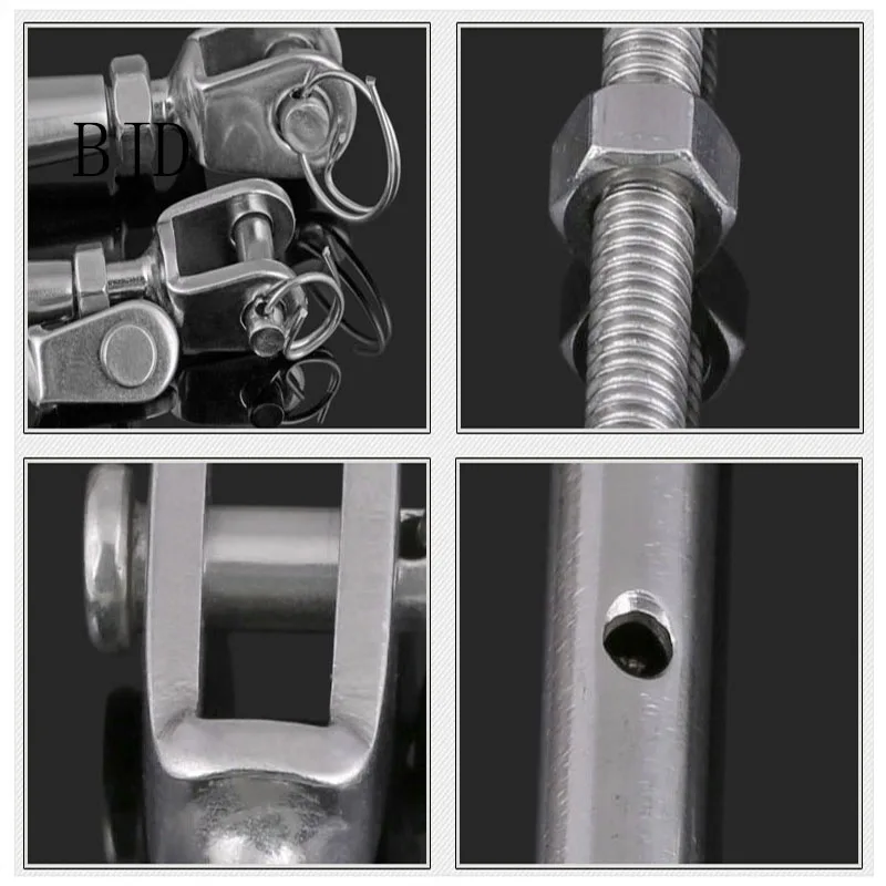 M5/M6/M8/M10/M12/M16/M20 нержавеющая сталь 304 Такелажный винт с закрытым кузовом/Зажимная