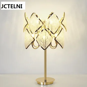 

Scandinavian table lamp crystal decorative lamp gold living room table lamp Dia450mm H600mm