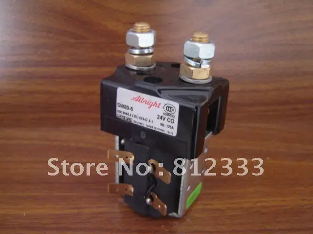 

GENUINE ALBRIGHT SW80-6 SW80-65 SW80 B2SW11/12 24V DC CONTACTOR FOR CURTIS ZAPI CONTROLLER FORKLIFT STACKER PALLET GOLF CART