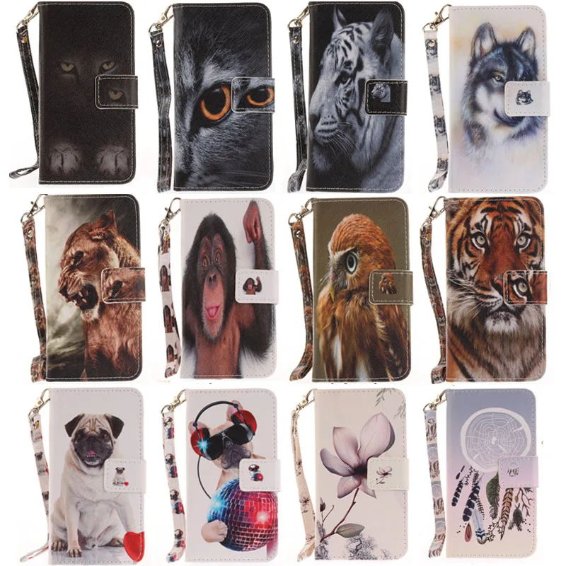 

Dog Leather Wallet For Coque Apple iPhone 5S Case Flip Cover For iPhone 5 Phone Cases For iPhone SE 5SE 5 S Capinha Etui Hoesje