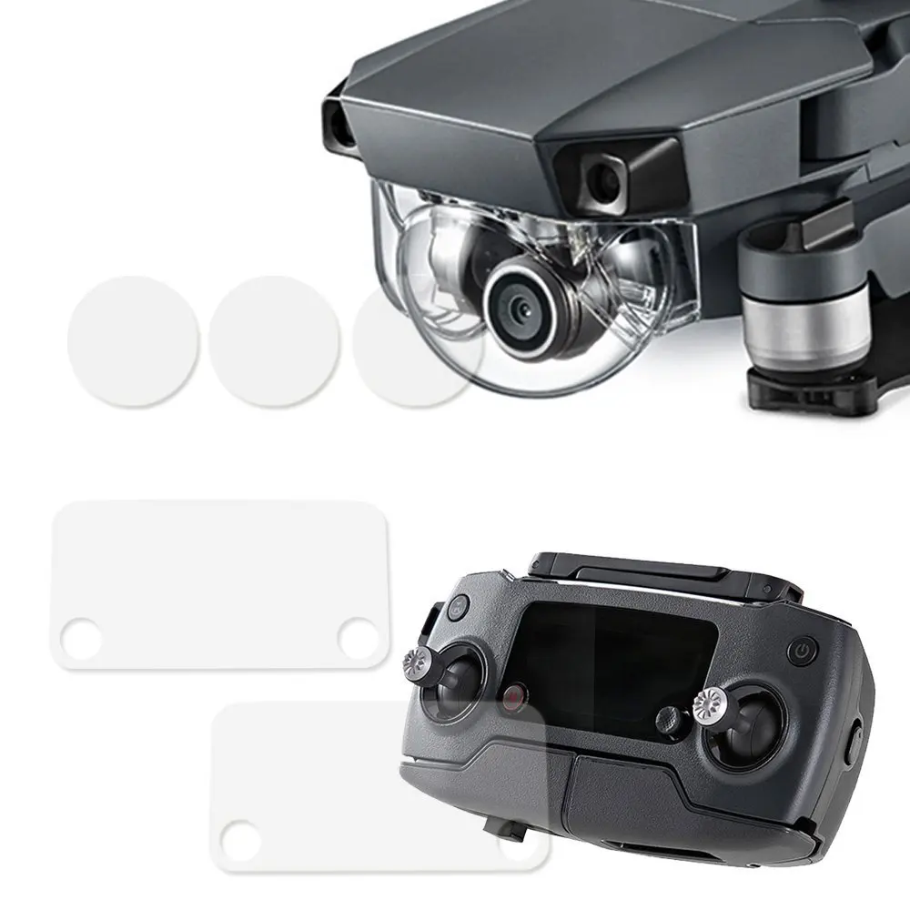 9H Hard Remote Controller Screen Protector Film for DJI Mavic Pro Camera Len Protector Film for