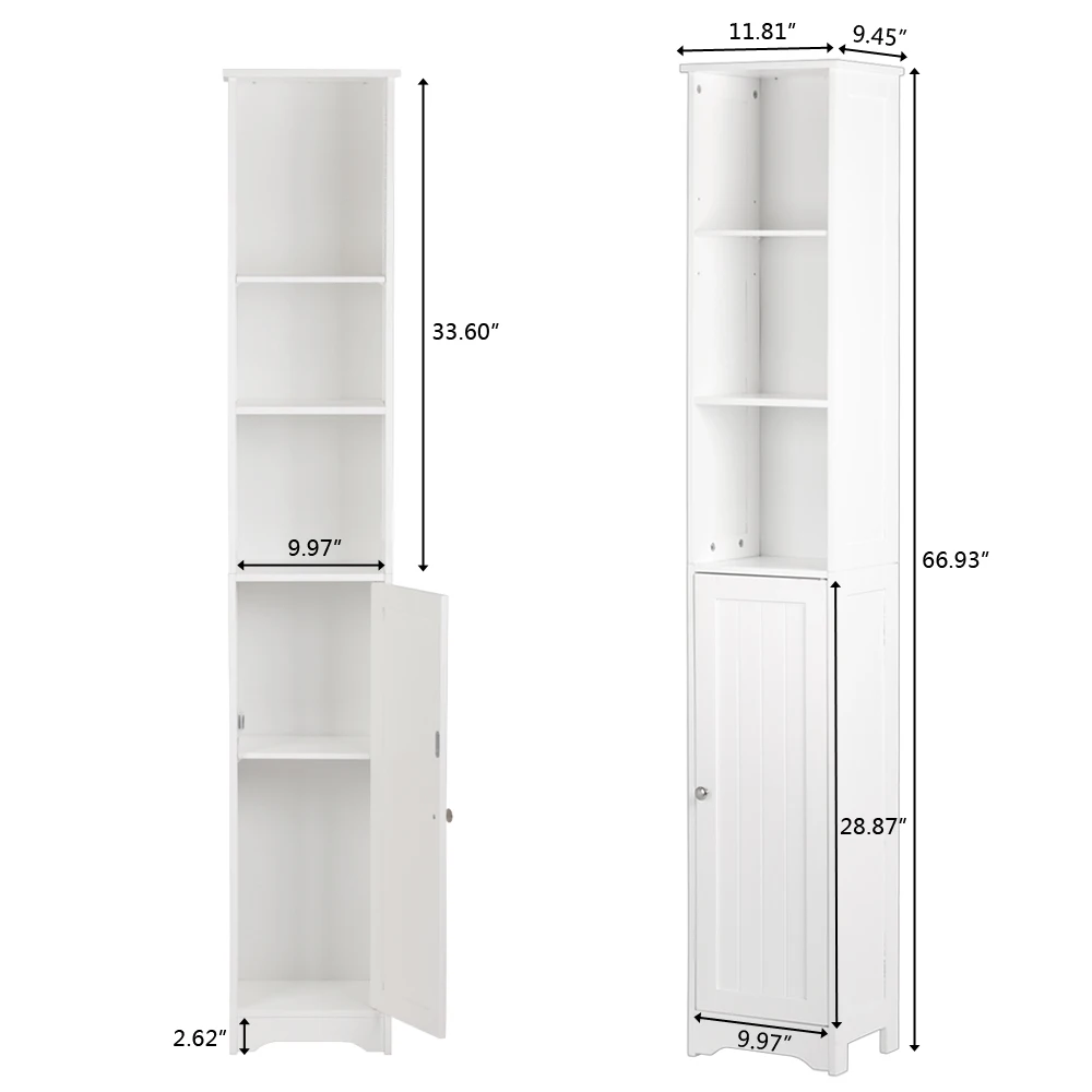 FCH One Door & Three Layers Storage Floor Cabinet Modern Wall Shutter Door Washroom Organizer Wood Cupboard Shelf Home Furniture FCH One Door & Three Layers Storage Floor Cabinet Modern Wall Shutter Door Washroom Organizer Wood Cupboard Shelf Home Furniture