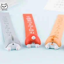 Милые животные, кошка, собака, закладки для книг, страницы, маркеры для книг, Детские Канцелярские Принадлежности для девочек, офисные школьные принадлежности, подарки, аксессуары