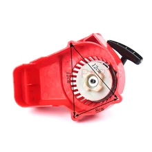 33cc 47cc 49cc pocket bike pull Starter Soft Easy Start For 2 stroke engine accessories Mini Motorcycle Chopper dirt quad ATV 33cc 47cc 49cc pocket bike pull Starter Soft Easy Start For 2 stroke engine accessories Mini Motorcycle Chopper dirt quad ATV