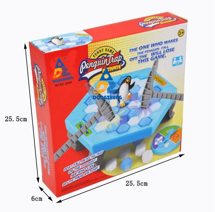 

Large Penguin Trap Activates Party Gear Indoor Board Game Ice Breaks Down Table Entertainment Toys For Children'S Birthday Toy