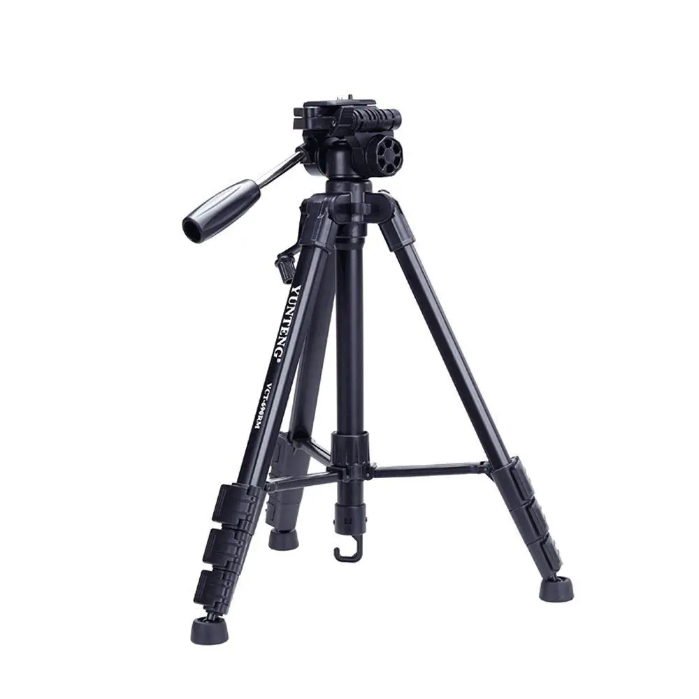 YUNTENG VCT 690 Pro камера видеокамера бинокль DV штатив с амортизирующей головкой и