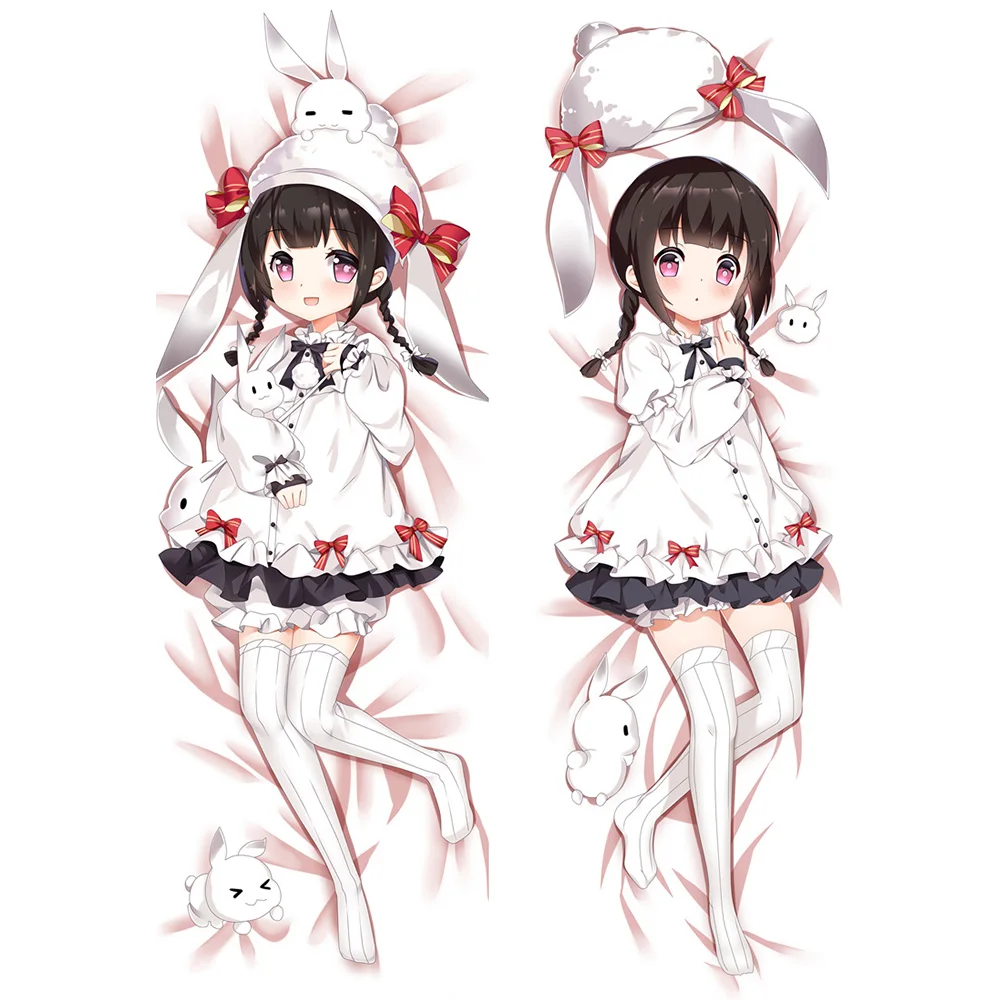 Чехол для подушки dakimakura hug девочек с изображением персонажей аниме waifu pillow