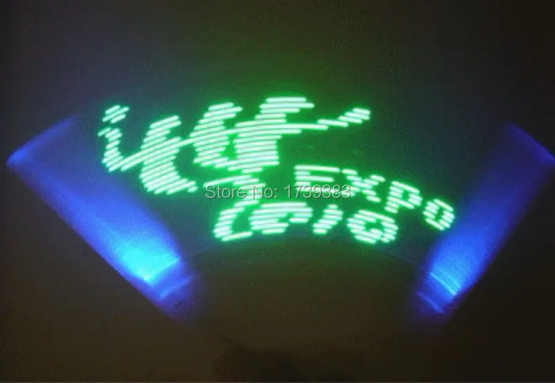 

10Pcs/Lot Long DIY programmable LED stick 45cm 32LED flash sticks Customized Concert props Programming LOGO digital light Stick