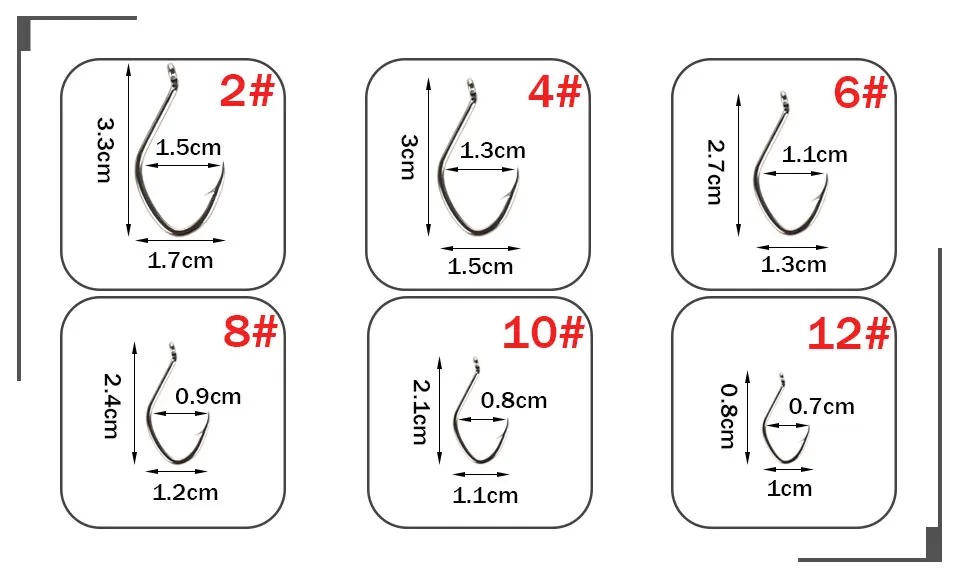 W.p.e бренд бронзовых морских рыболовных крючков 3 пачки/лот крючки для сома с высоким содержанием углерода Сталь 2/4/6/8/10/12# острые колючие рыболовные Крючки рыболовные снасти