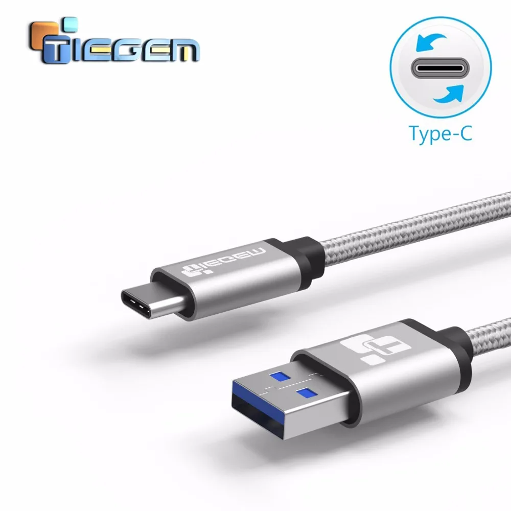 

TIEGEM USB 3.1 Type C Cable High Speed USB 3.0 Cord Cable for MacBook for Xiaomi 4s 5 letv Samsung s8 Type-c for Nexus 5X 6P