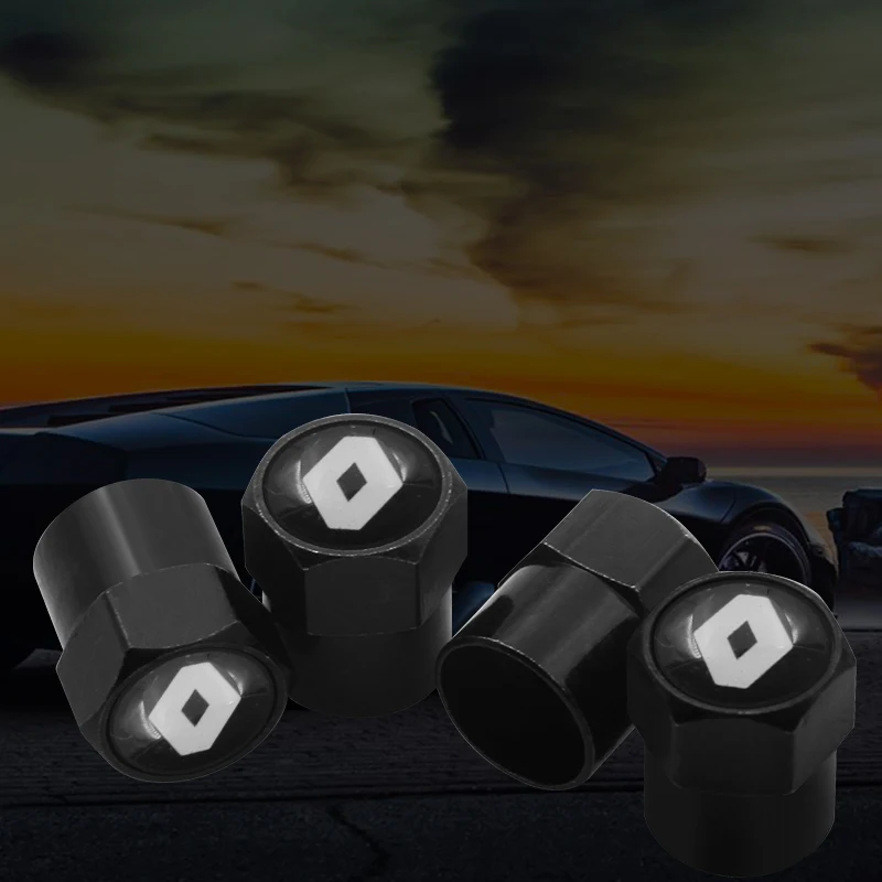 

4pc car motorcycle bicycle wheel tire Valve Air plugs cover for Renault duster megane 2 logan renault clio car accessories