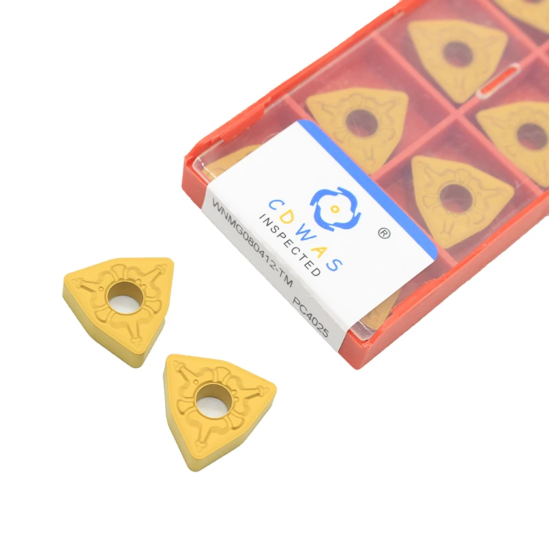 

WNMG080412 TM PC4025 Carbide insert External Turning Tools Lathe cutter Tool turning insert For processing steel parts
