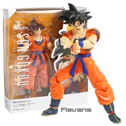 СВЧ S. H. Figuarts Dragon Ball Z сын Goku Saiyan поднял на земле ПВХ фигурку Коллекционная модель игрушки