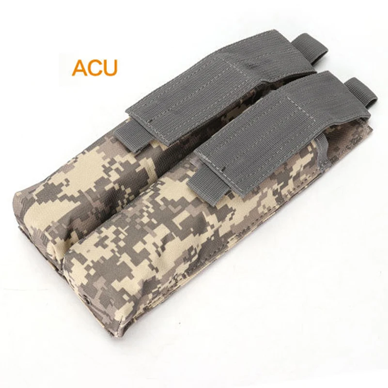 Airsoft Molle двойной P90/UMP военный подсумок Coyote Tactical TAN BK CP ACU OD Лесной Камуфляж 10 цветов