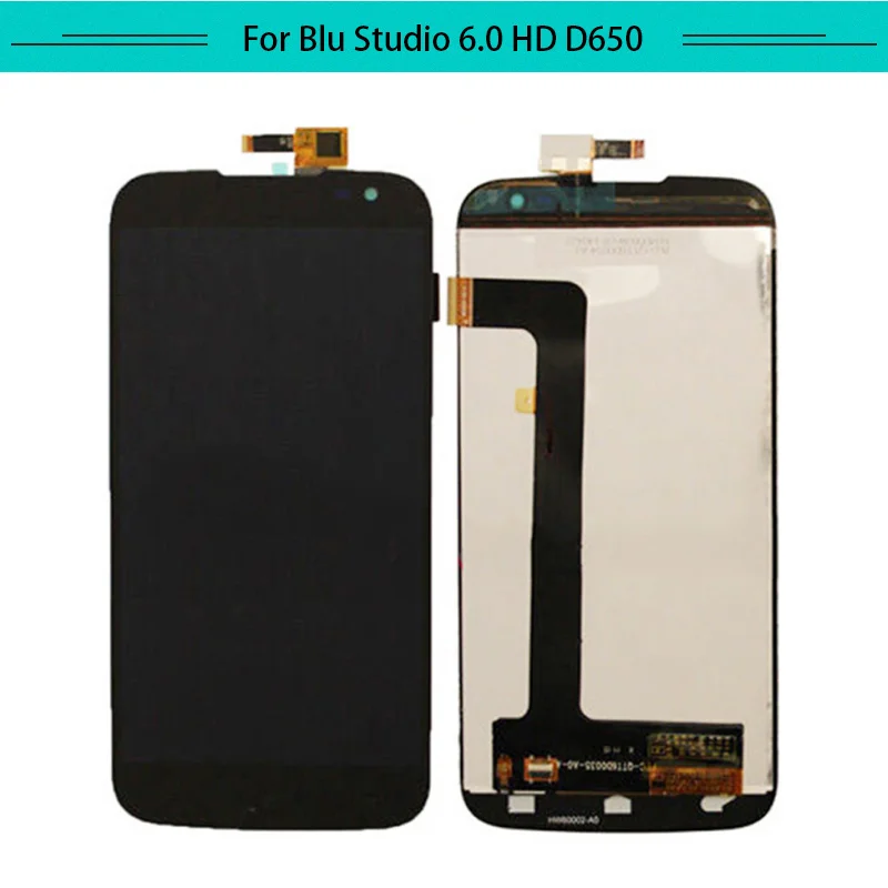 1 шт. дисплей для Blu Studio 6 0 HD D650 D650a Полный ЖК-дисплей в комплекте с сенсорным