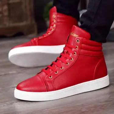 fashion shoes red colour
