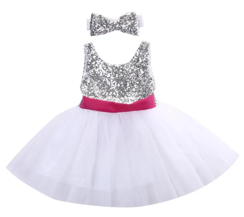 

2016 Infant Baby Girls Dress Kids Wedding Party Dresses Children Clothing vestido de festa infantil menina