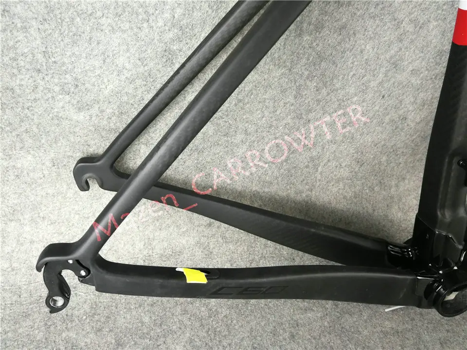 Best 3K Matte-Glossy T1000 Black on Black Colnago C60 carbon road frame bicycle Frameset With 48/50/52/54/56cm BB386 3K Matte/Glossy 4 Best 3K Matte-Glossy T1000 Black on Black Colnago C60 carbon road frame bicycle Frameset With 48/50/52/54/56cm BB386 3K Matte/Glossy 4