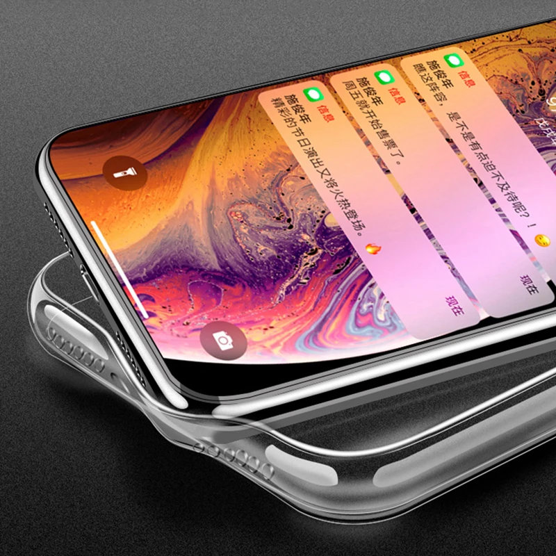 Прозрачный чехол для iPhone 11 X XS MAX 6S 7 8 Plus 10 5 5S SE силиконовый телефона 6 XR Pro Max|Бамперы|