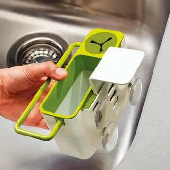 

Multifunctional Kitchen Sponge Cloth Drying Racks Can Be Hanging Storage Shelf Rack Sink Rack Scouring Pad