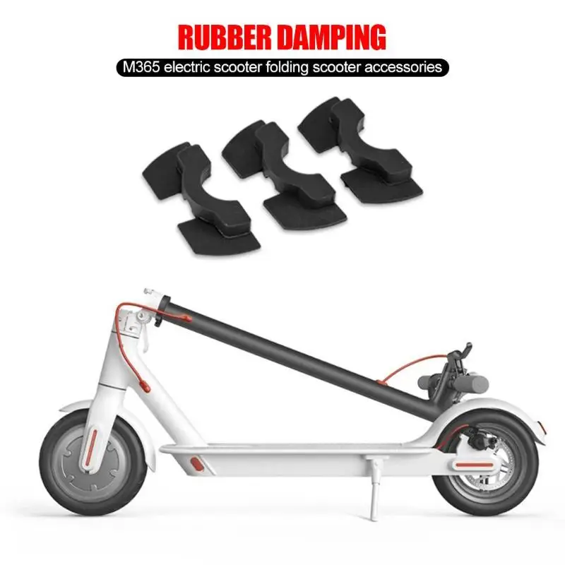 

3pcs M365 Electric Scooter Shake Reducers Front Fork Shake Pad Damping Shake Rubber Pad Pole Avoid Damping Folding Cushion 1.84