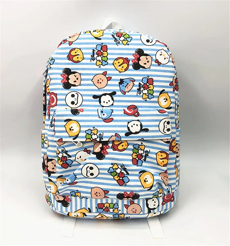 

Popular cartoon tsum Micky Minie third son Donald Duck art students shoulders backpack backpack parent-child package