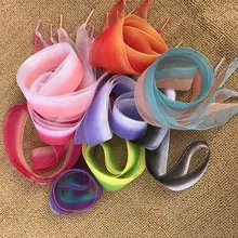 Стиль 120 см Широкий двойной градиент цвета шелковые ленты кроссовки со шнурками спортивная обувь кружева одна пара