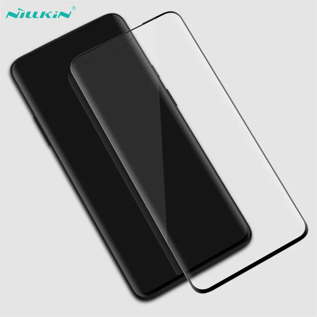 

For OnePlus 7T Pro 7 Pro Tempered Glass Screen Protector Fully Covered Anti-Explosion Nillkin 3D CP+ Max for OnePlus7T Pro Glass