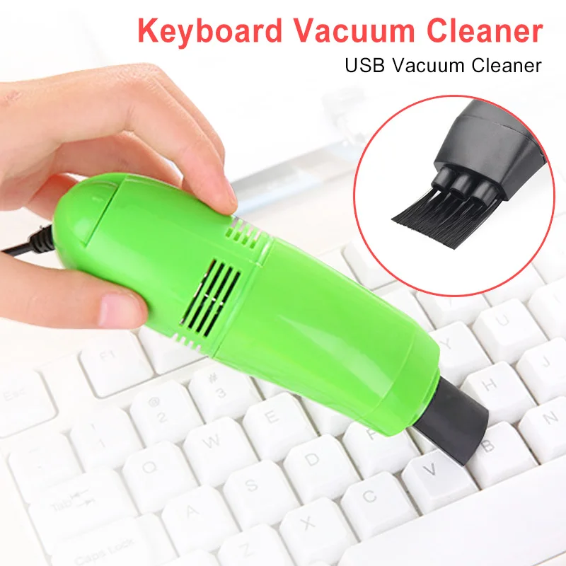 

Multifunctional Computer Brush Dust Cleaning Tool Mini Vacuum USB Keyboard Cleaner for Laptop Keyboard Camera Phone