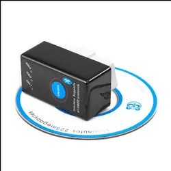 1,5 версия ELM 327 инструмент диагностики мини ELM Bluetooth OBD2 код читателя адаптер Авто сканер с мощность переключатель