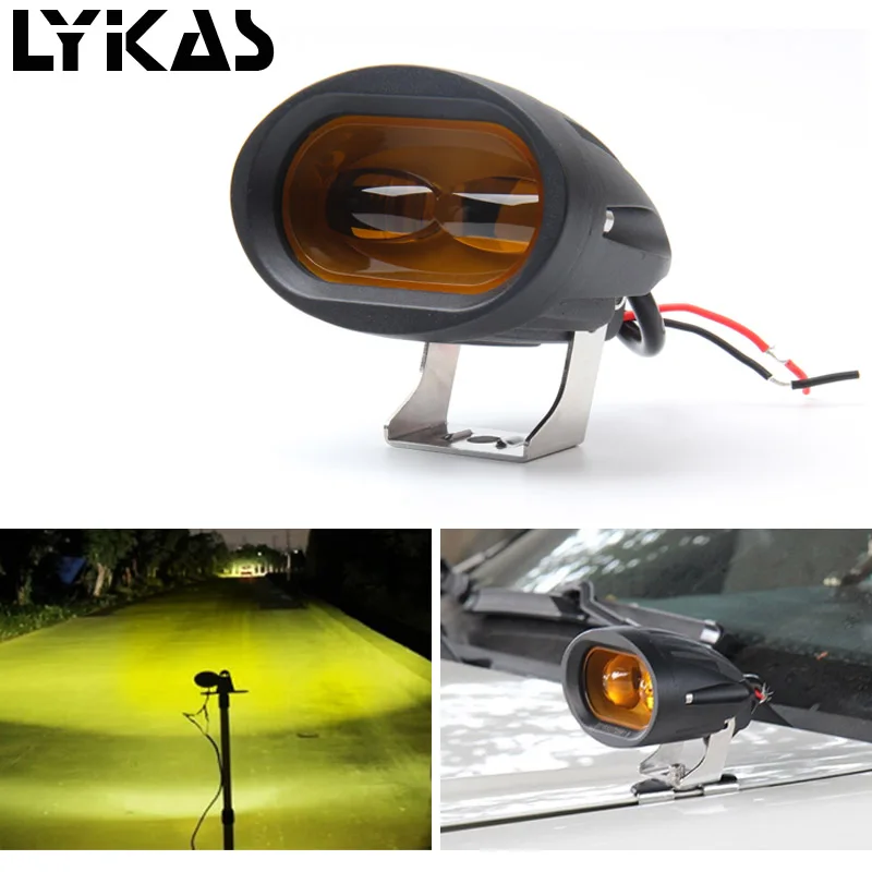 3000K 6000K 20W 6D LED Work Light Bar Car Light Driving Fog Offroad LED Bar Work