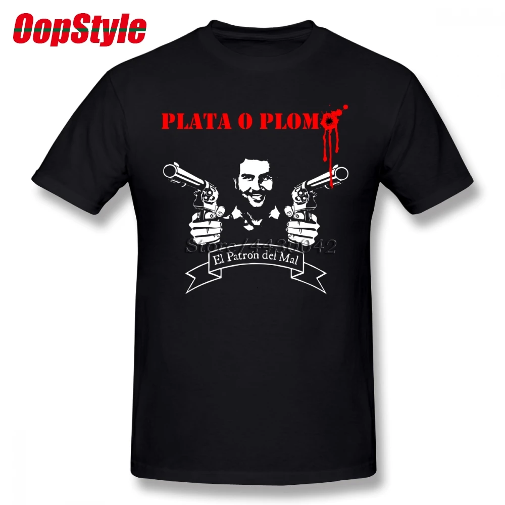 ТВ серия Pablo Escobar 1 футболка для мужчин дропшиппинг летняя хлопковая с коротким