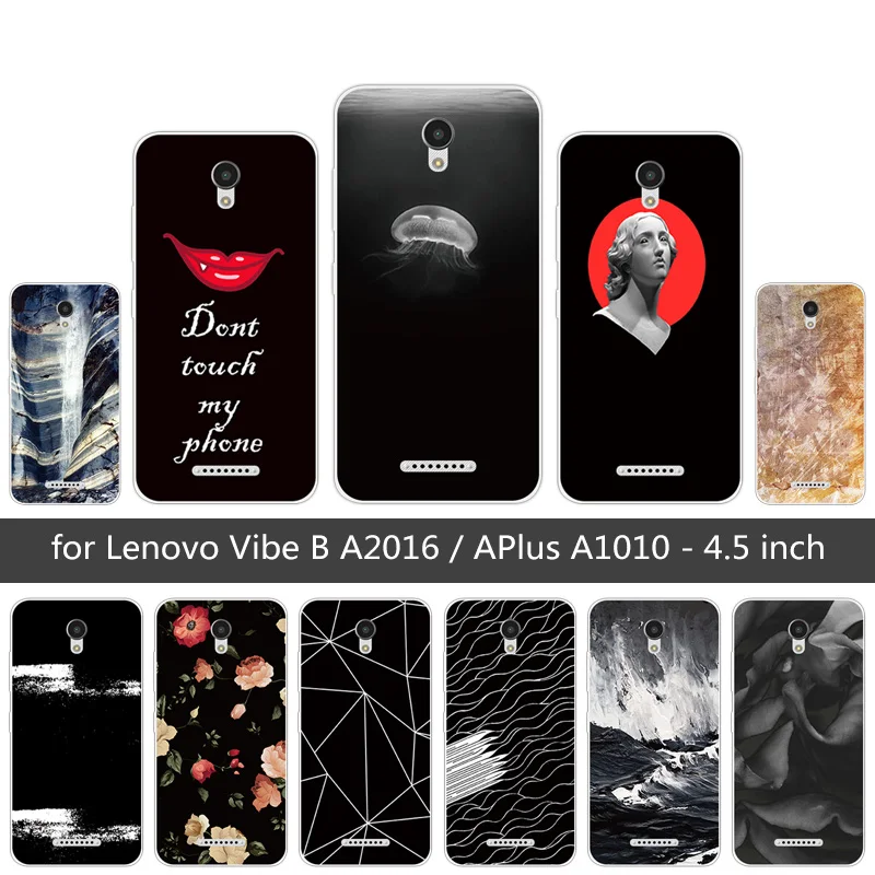 Для Lenovo A1010 A2016 A20 A Plus необычная задняя крышка Мягкий силиконовый чехол для APlus