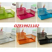 1 шт. металлическая сетка для офисного стола ручки ключи ластики корзина для ручек