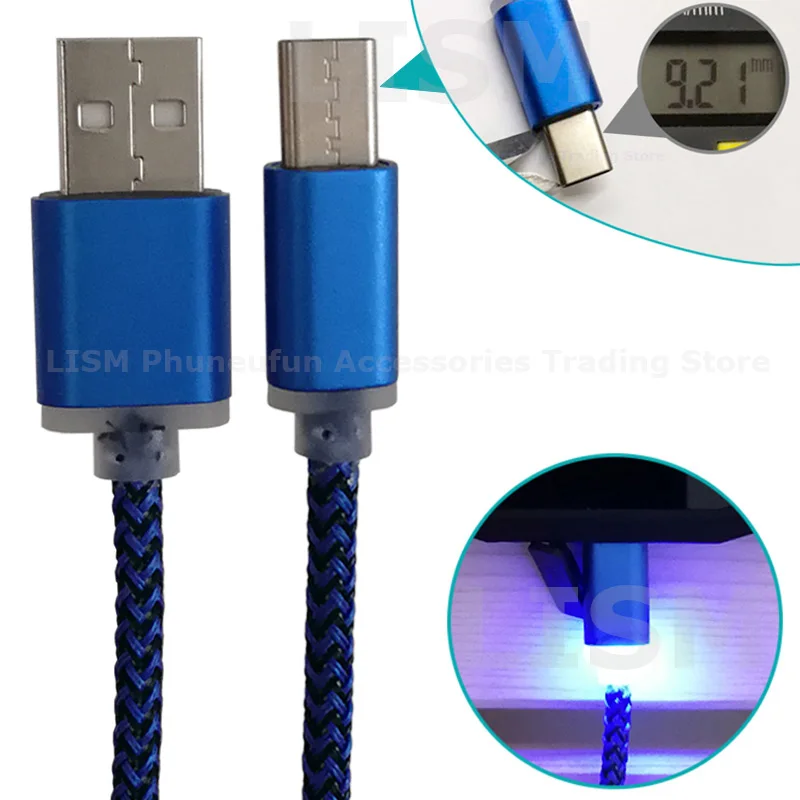 9 мм Длинный Type C разъем типа кабель USB Cabel 1 м для Blackview P10000 BV9900 BV9000 BV7000 Pro Oukitel K5000 K6