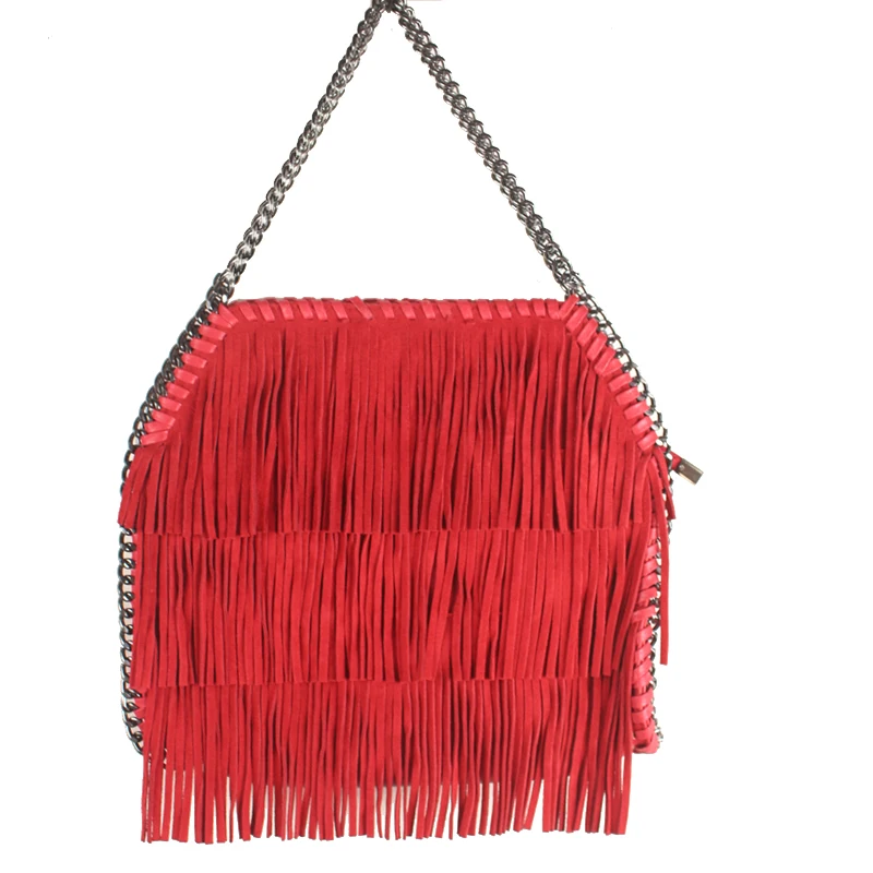 2016 Fall new suede fringed handbag European and American fashion ...