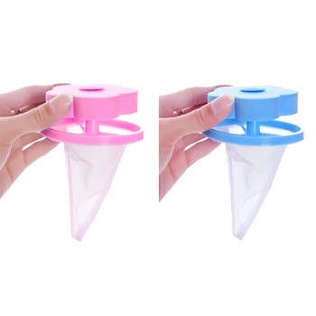 

Flower-type Washing Machine Filtration Lint Household Reusable Washing Machine Lint Mesh Bag A
