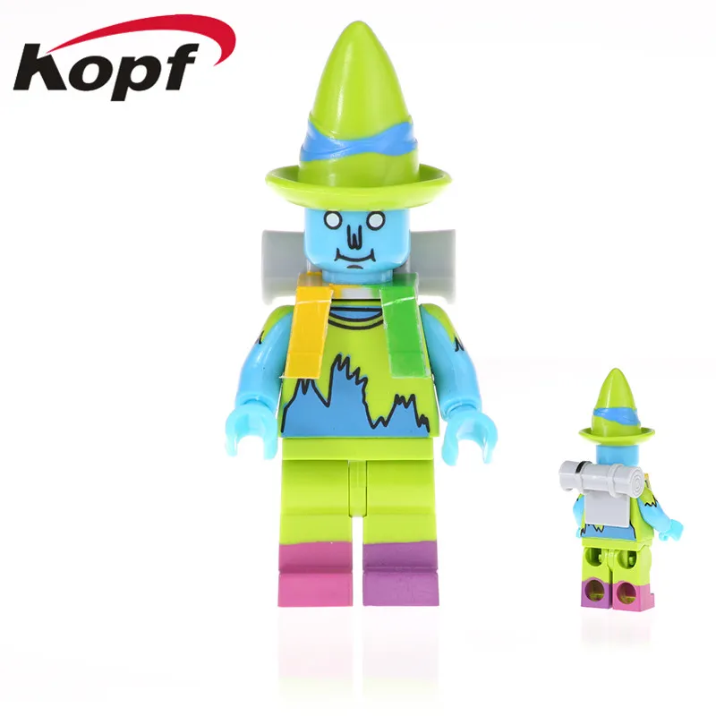 

Single Sale Building Blocks Adventure time King of Ooo Mo Bimo Party Pat Prismo Lemon Duke Figures Toys Gift For Children PG1266