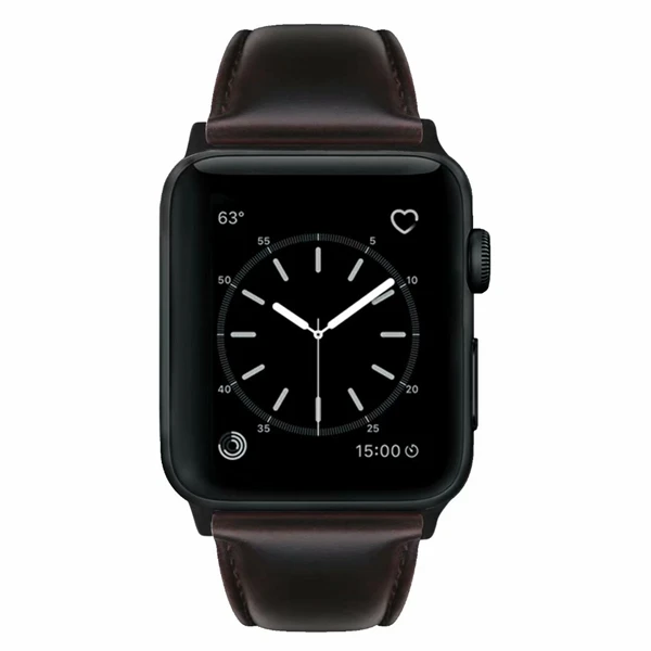Ремешок для часов Apple Watch 42 мм 38 мм 40 мм 44 мм ремешок из натуральной кожи для iWatch серии 5 4 3 2 1