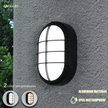Oreab Aluminum Led Outdoor Wall Lamp Lights Retro European Style Ip65 Waterproof With Light Control Motion Sensor Chip 6W/12W