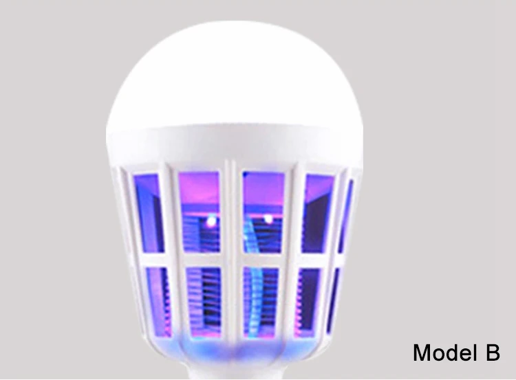 Anti Mosquito Killer Lamps LED Bulb E27 110V 220V 15W Muggen Killer Anti Moustique Electrique Trap Lamp Bug Zapper (16)