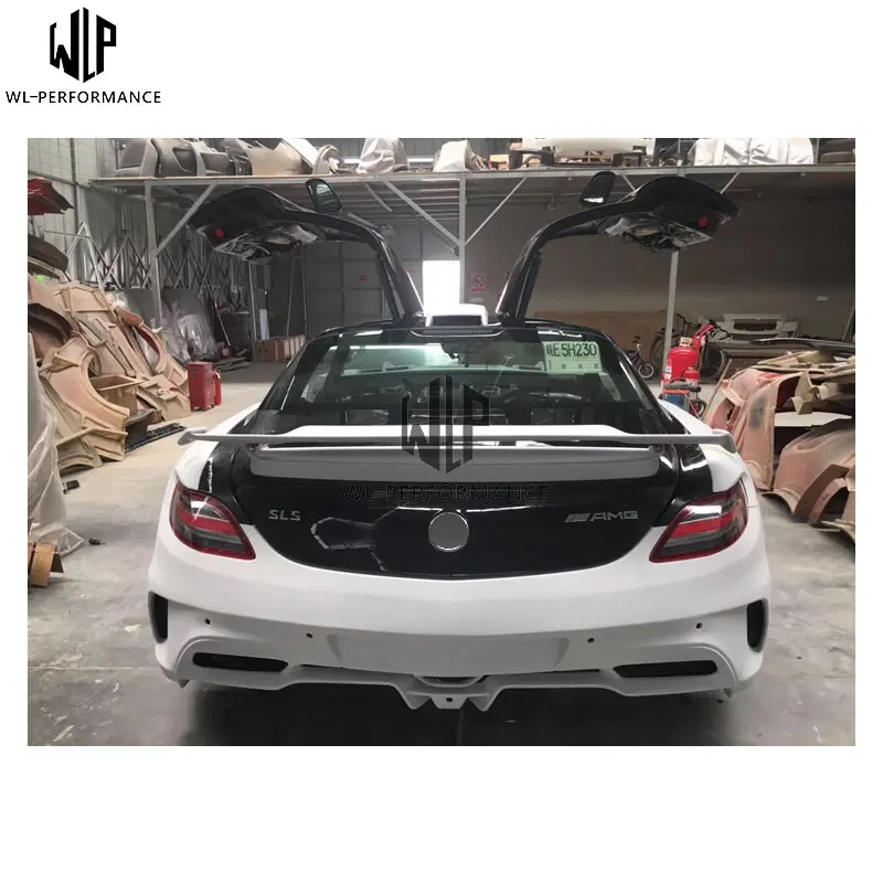 奔驰SLS AMG R197 Black MISHA 宽体大包围套件 2