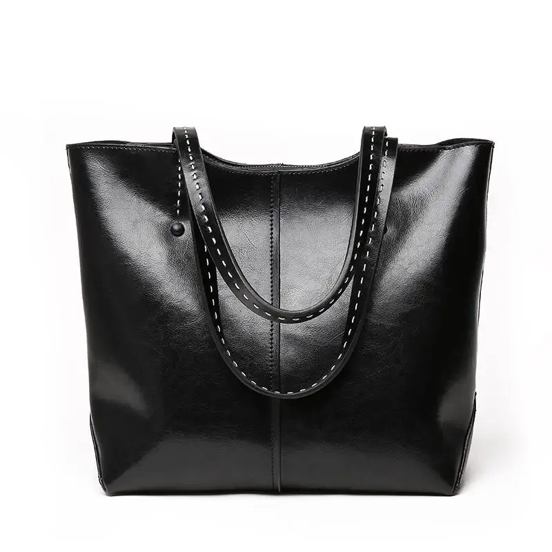 Гарантия, повседневные сумочки из натуральной коровьей кожи, женские сумки через плечо, сумка-мессенджер, популярные женские летние сумочки - Цвет: Черный
