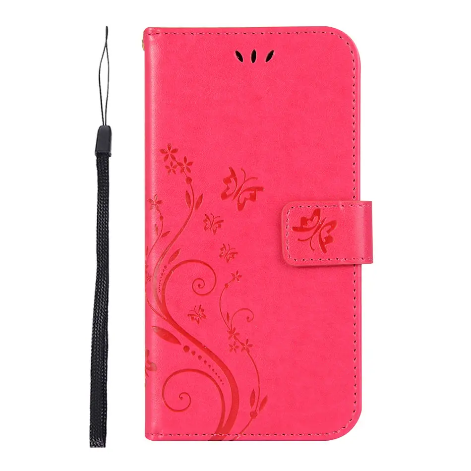 Butterfly Phone Case For Samsung Galaxy j3 j5 j7 j2 Prime A3 A5 2017 2016 S9 S8 Plus Note9 Flip Leather Wallet Cover P04E samsung silicone case