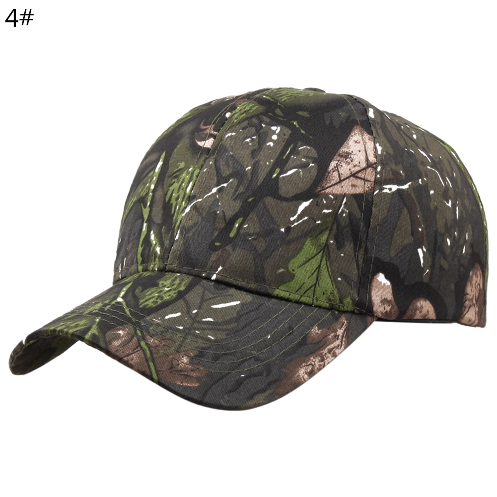 Новая унисекс быстросохнущая уличная камуфляжная регулируемая бейсболка кепка бейсболка шапка - Цвет: 4